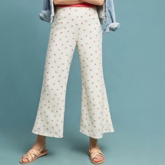 Anthropologie Pants - Anthropologie | Feather Bone Talese Wide Leg Pant